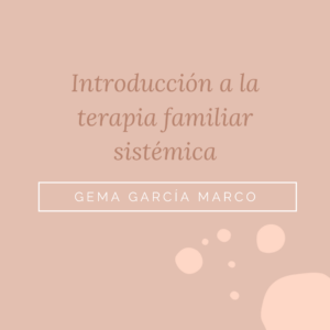 Curso terapia familiar sistémica